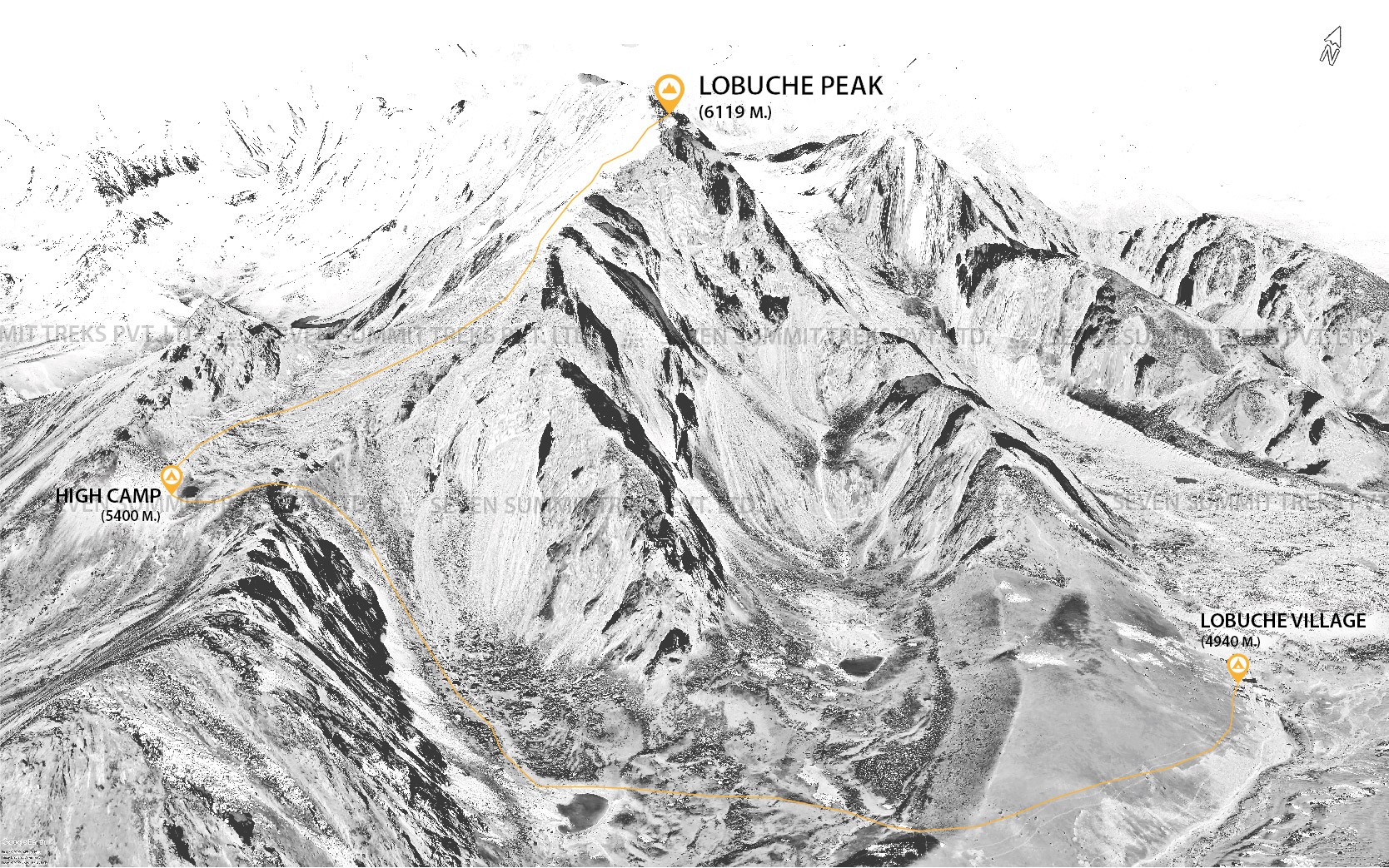 LOBUCHE PEAK (6119M) + EBC TREK