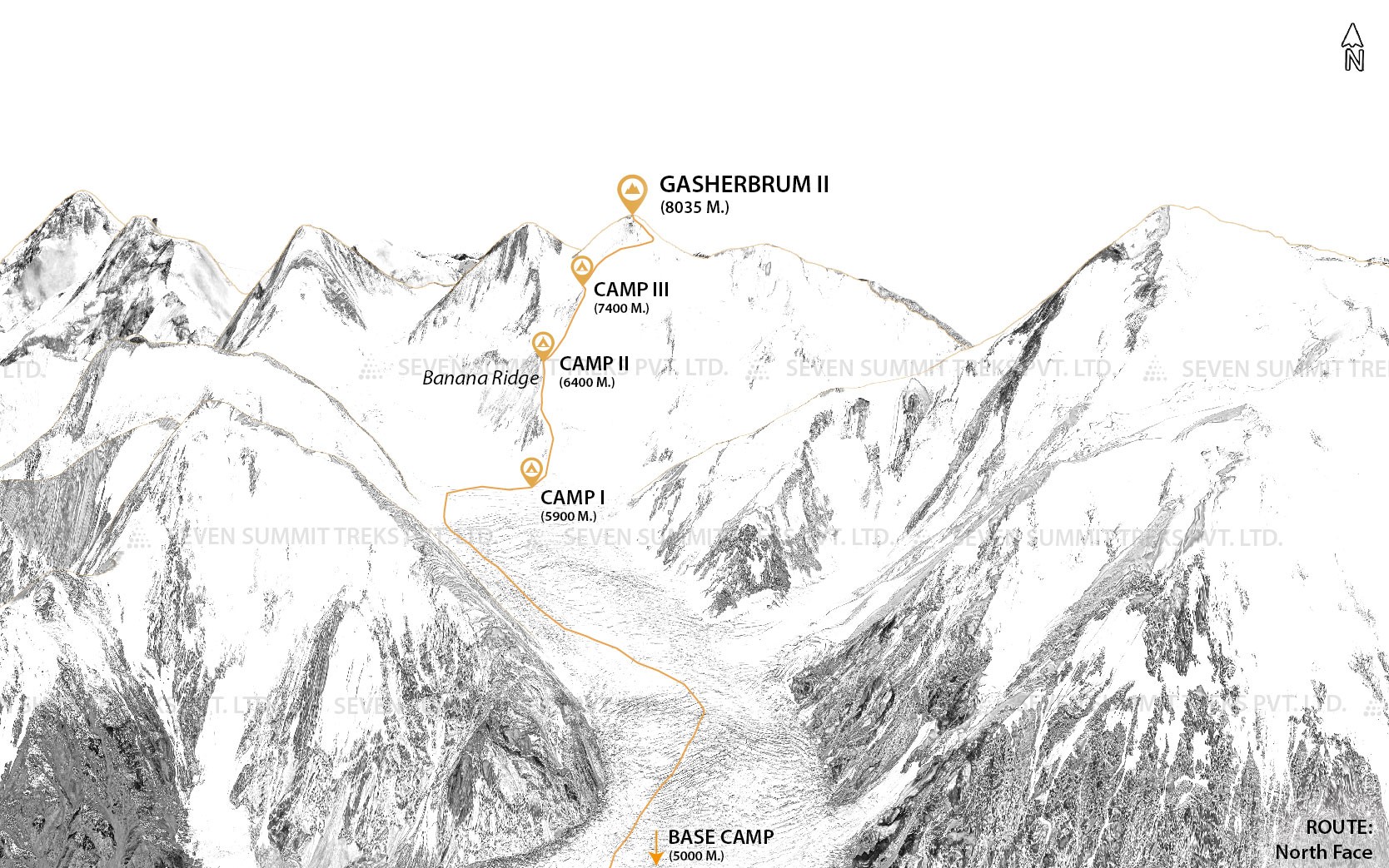 MT. GASHERBRUM II EXPEDITION (8034M)