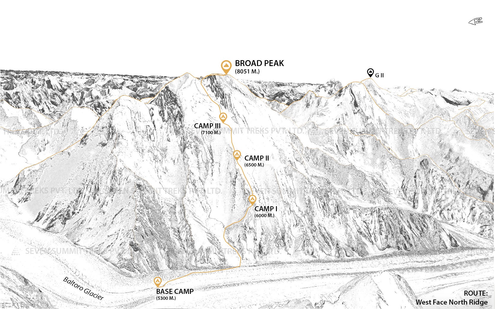 MT. BROAD PEAK EXPEDITION (8051M)